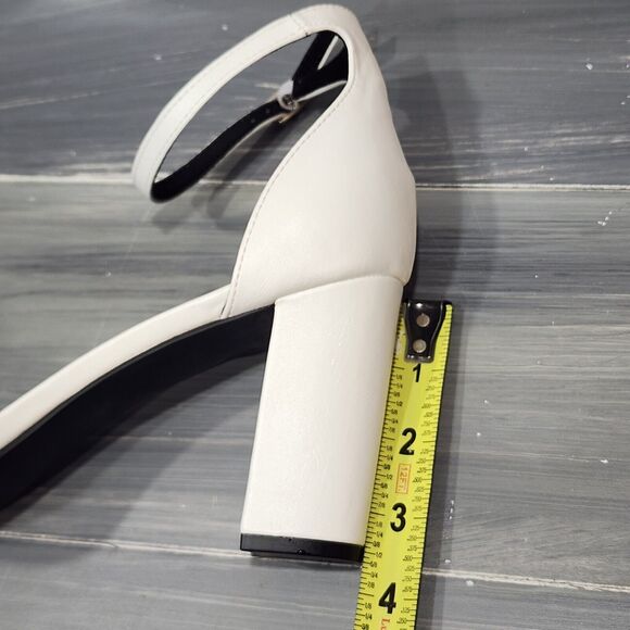 MADDEN GIRL Womens White‎ Beella Round Toe Block Heel Heeled Sandal 11 M - Picture 10 of 11